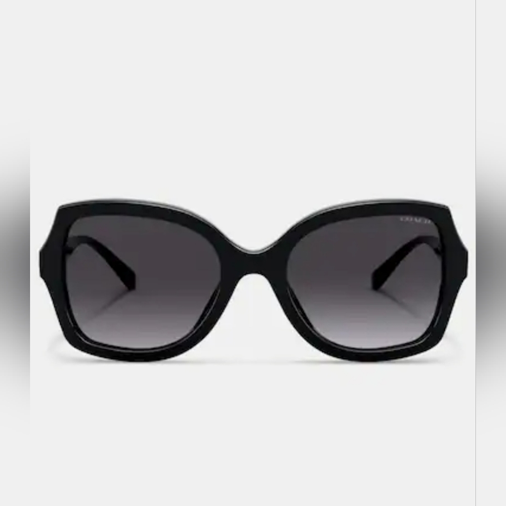 Coach Horse and Carriage Geometric Sunglasses Black - Picture 4 of 6